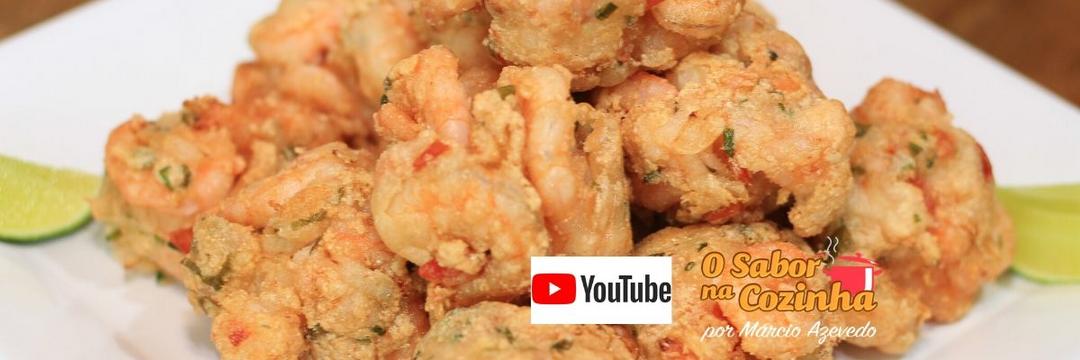 Saboroso bolinho de camarão - #FÁCIL #RÁPIDO